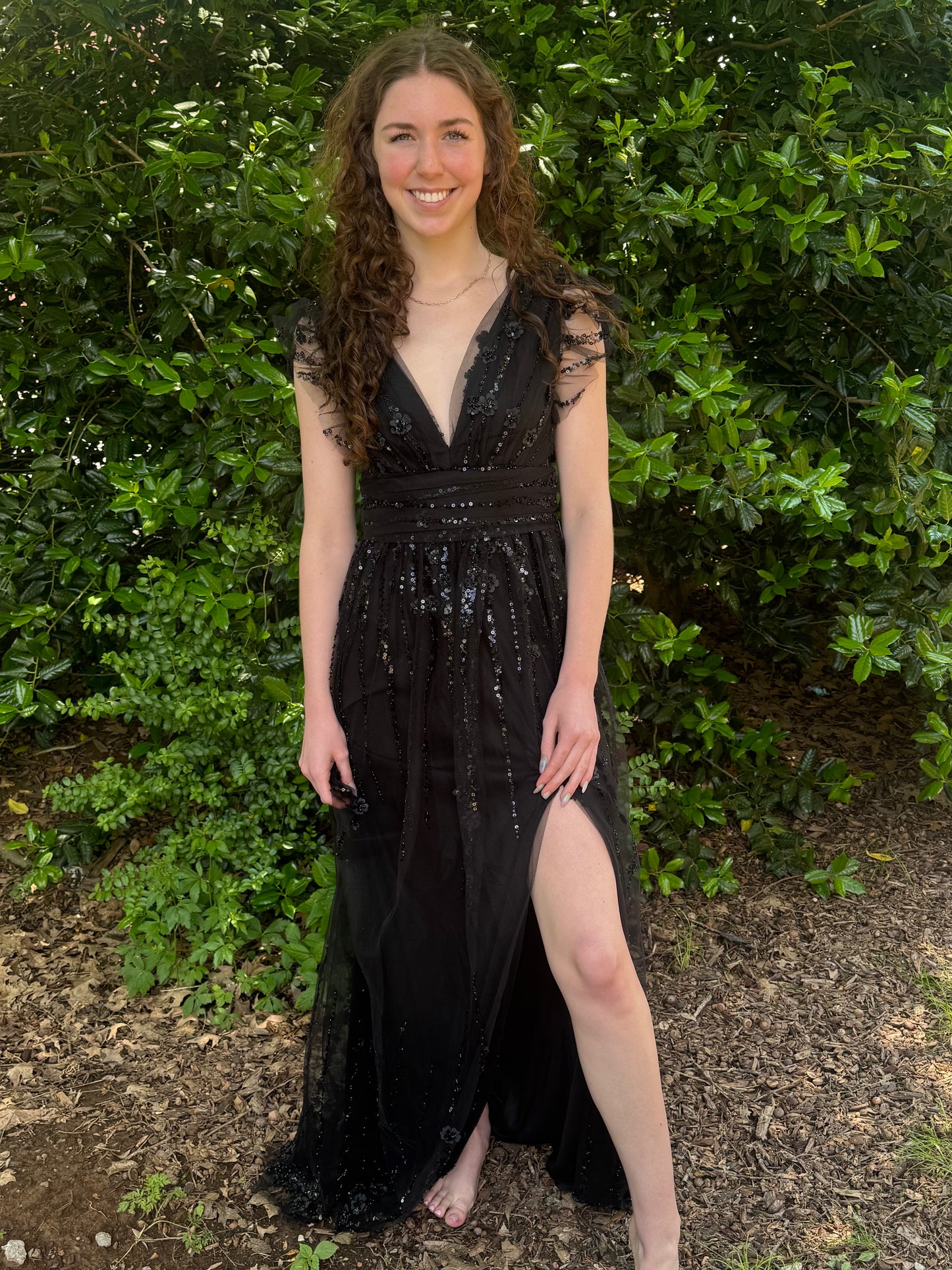 Midnight Shimmer Gown
