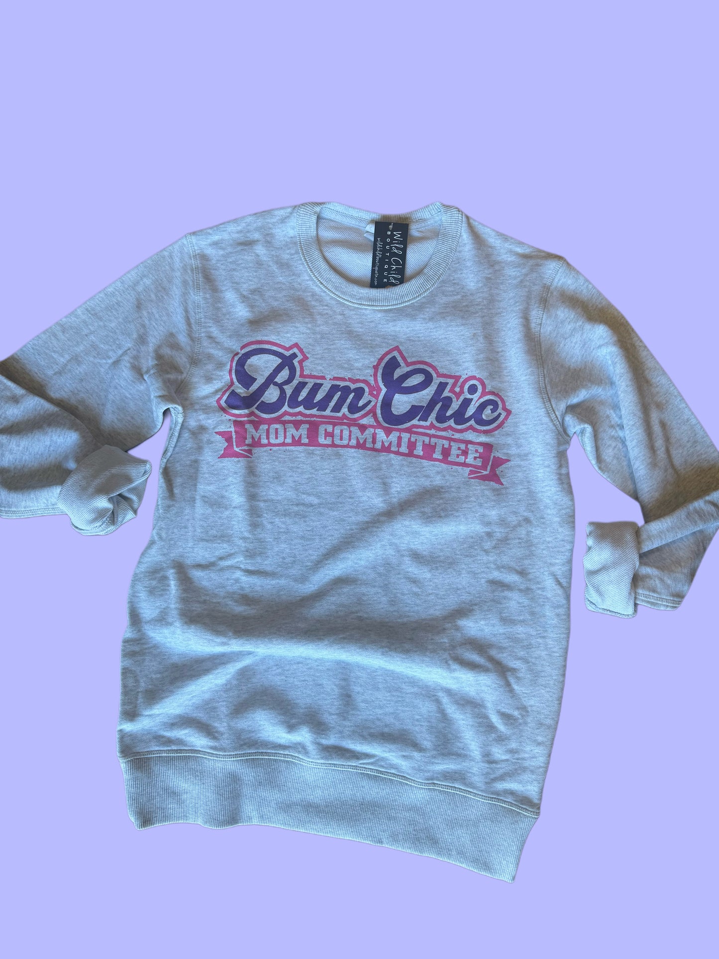 Bum Chic Mom Committee Crewneck