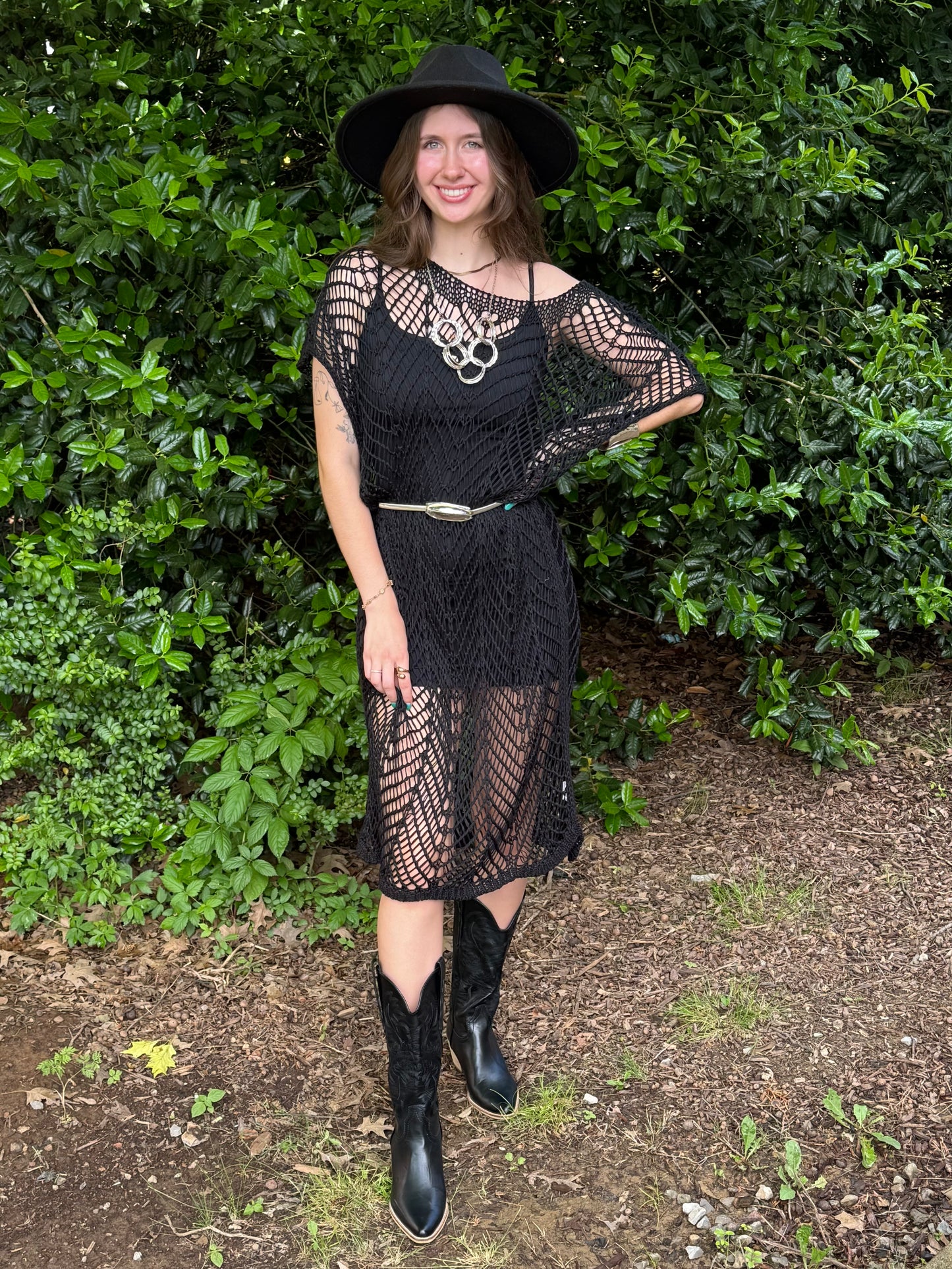 Coverup Crochet Maxi Dress