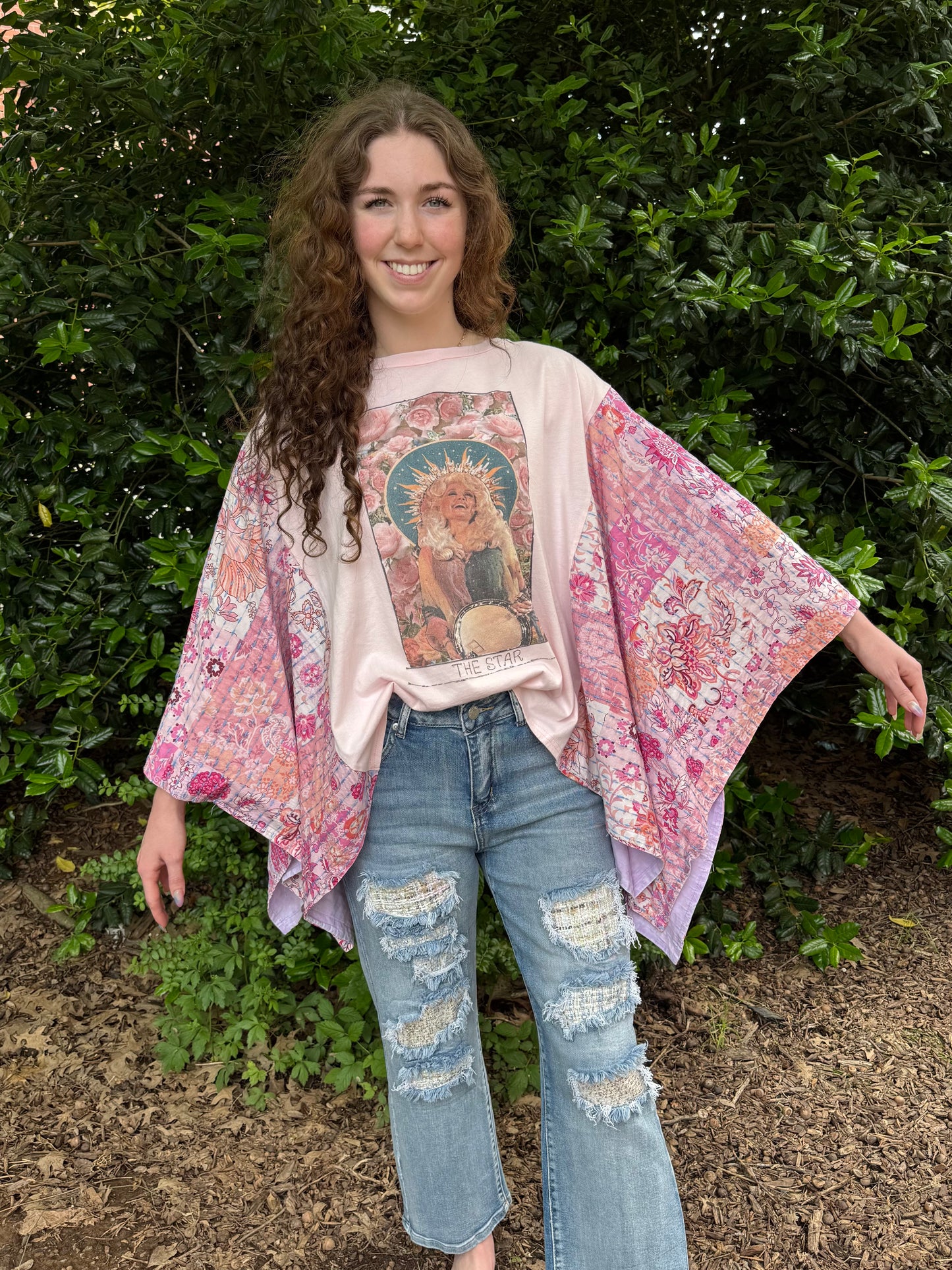Pink Dolly Fly Away Graphic