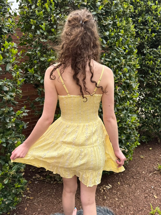 Dancing Daisies Eyelet Sundress