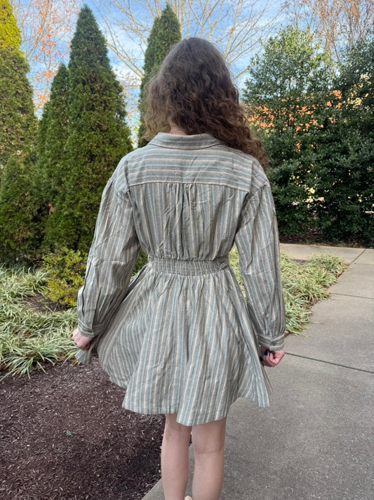 Riley Striped Sheath Dress