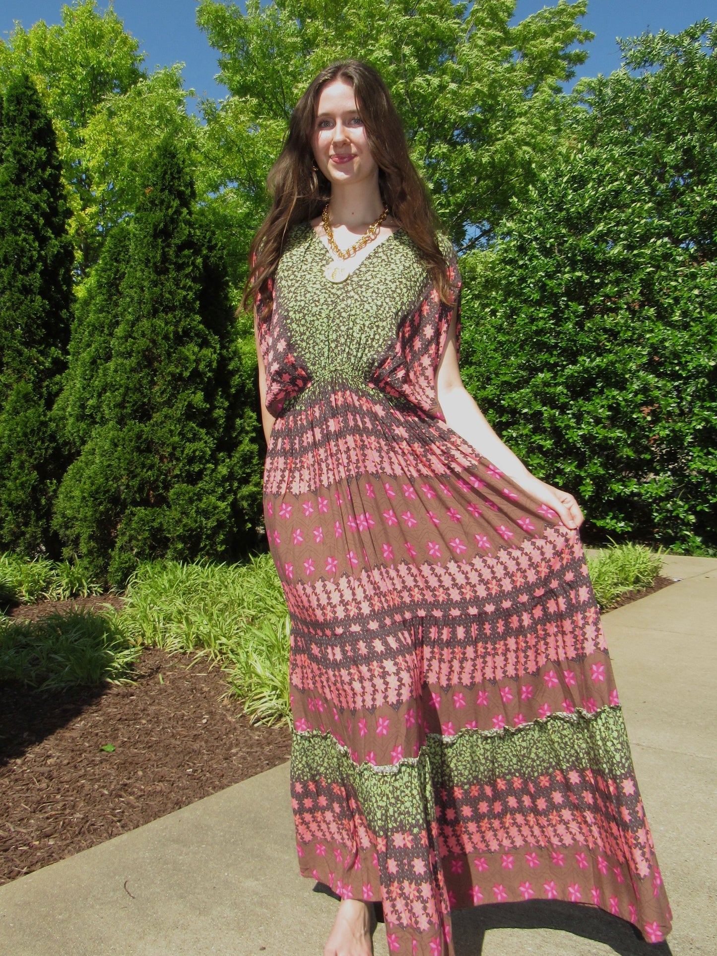 Down to Earth Maxi Dress