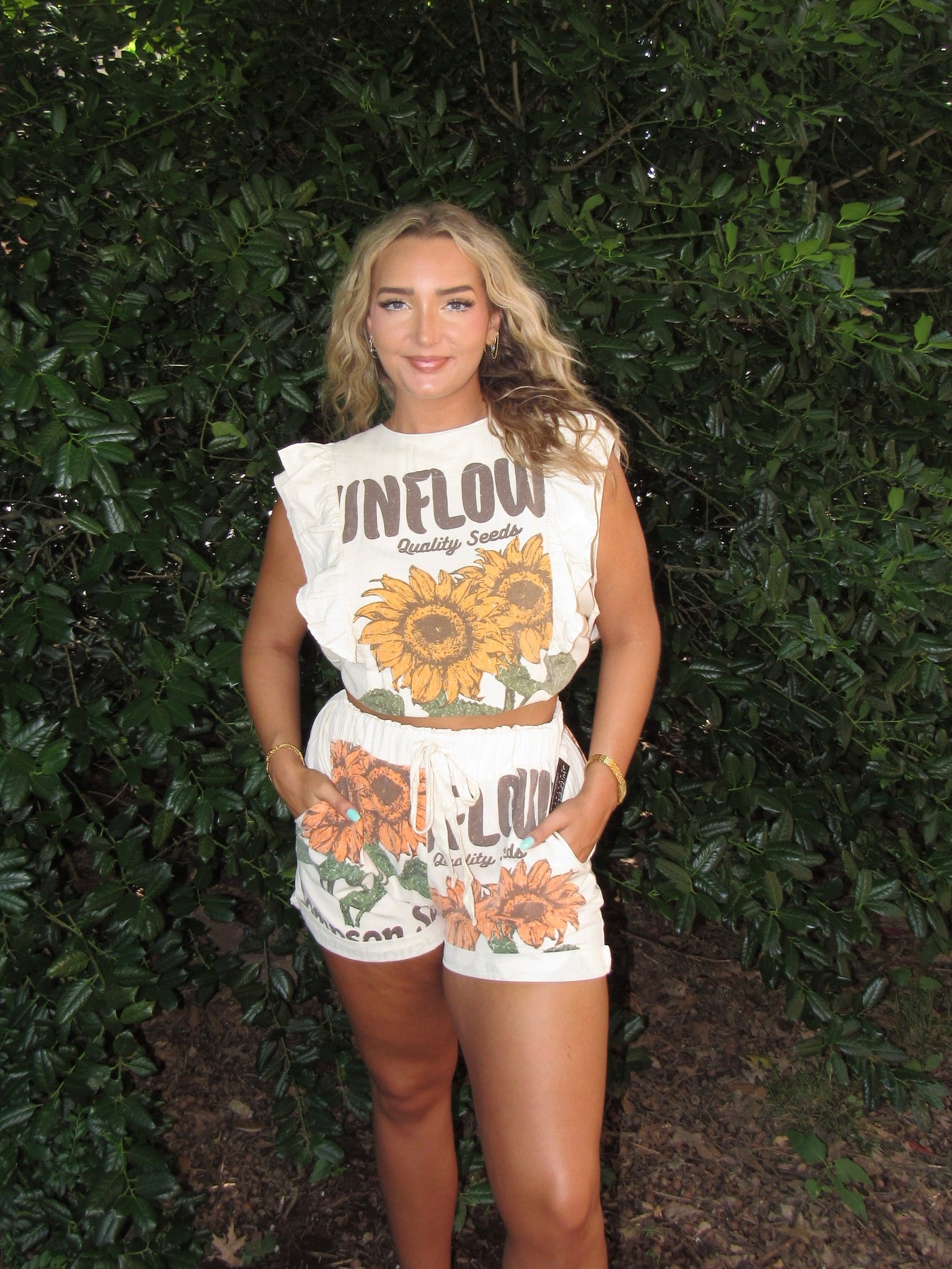 Local Fair Sunflower Shorts