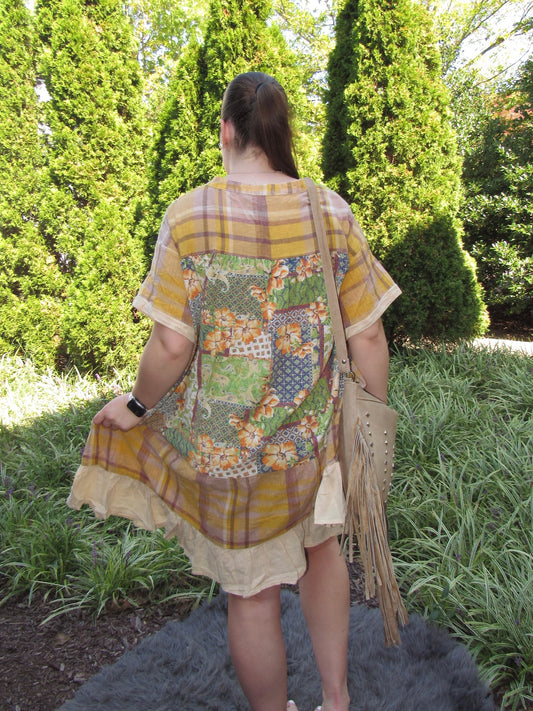 Makenzie Patchwork Dress