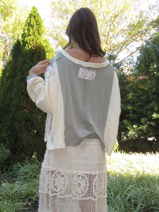 Katherine Flower Garden Blouse