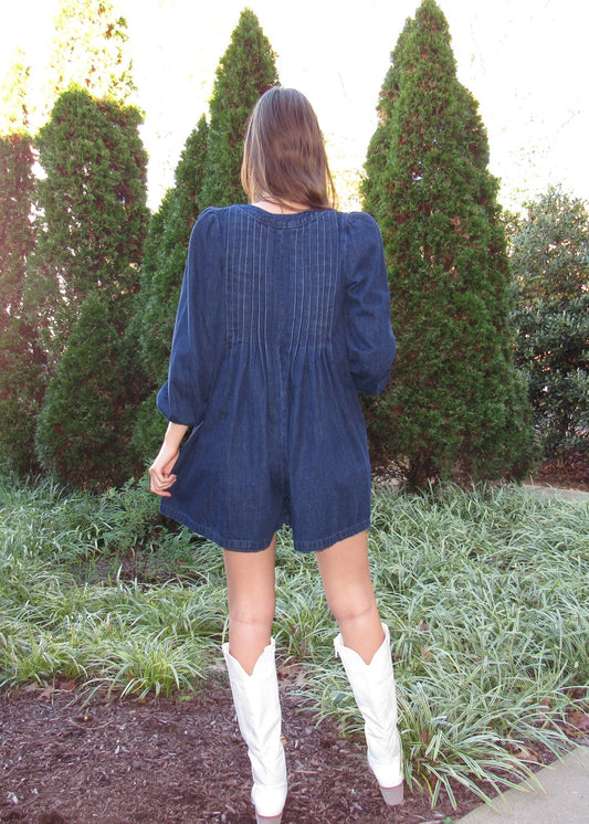 Webster Denim Romper