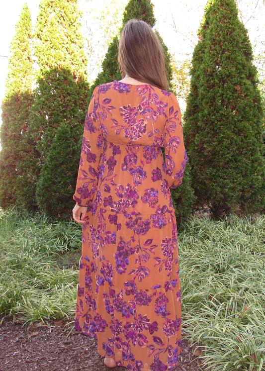 Sienna Floral Maxi Dress