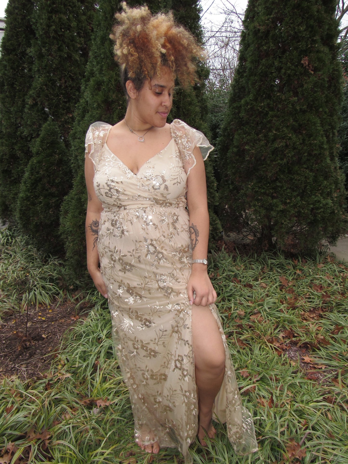 Adeline Champagne Formal