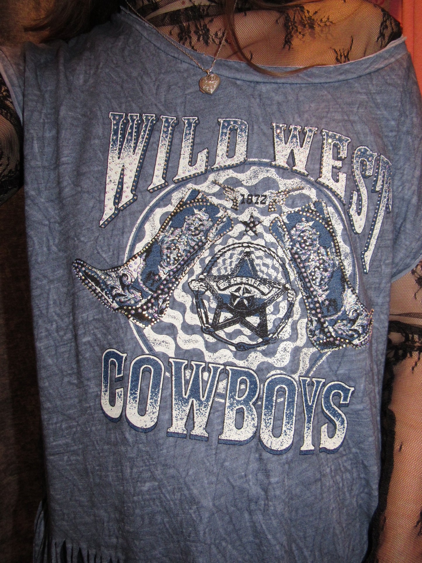 Wild West Fringe Tee