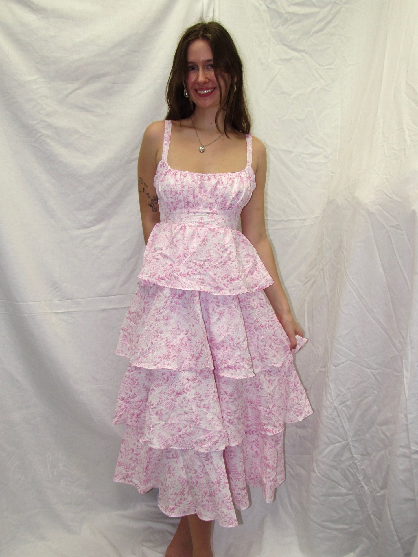 Regan Elegant Ruffle Dress