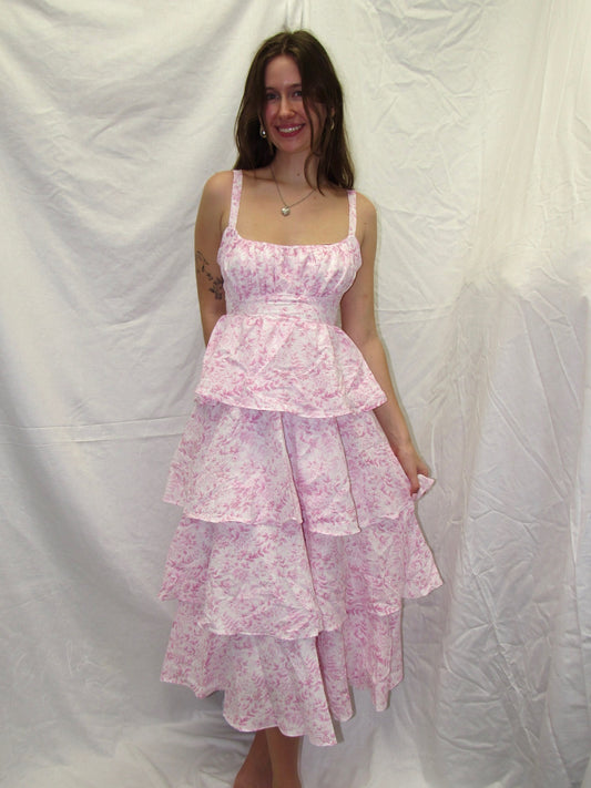 Regan Elegant Ruffle Dress