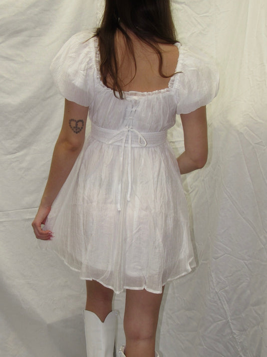 Annabeth Bubble Mini Dress