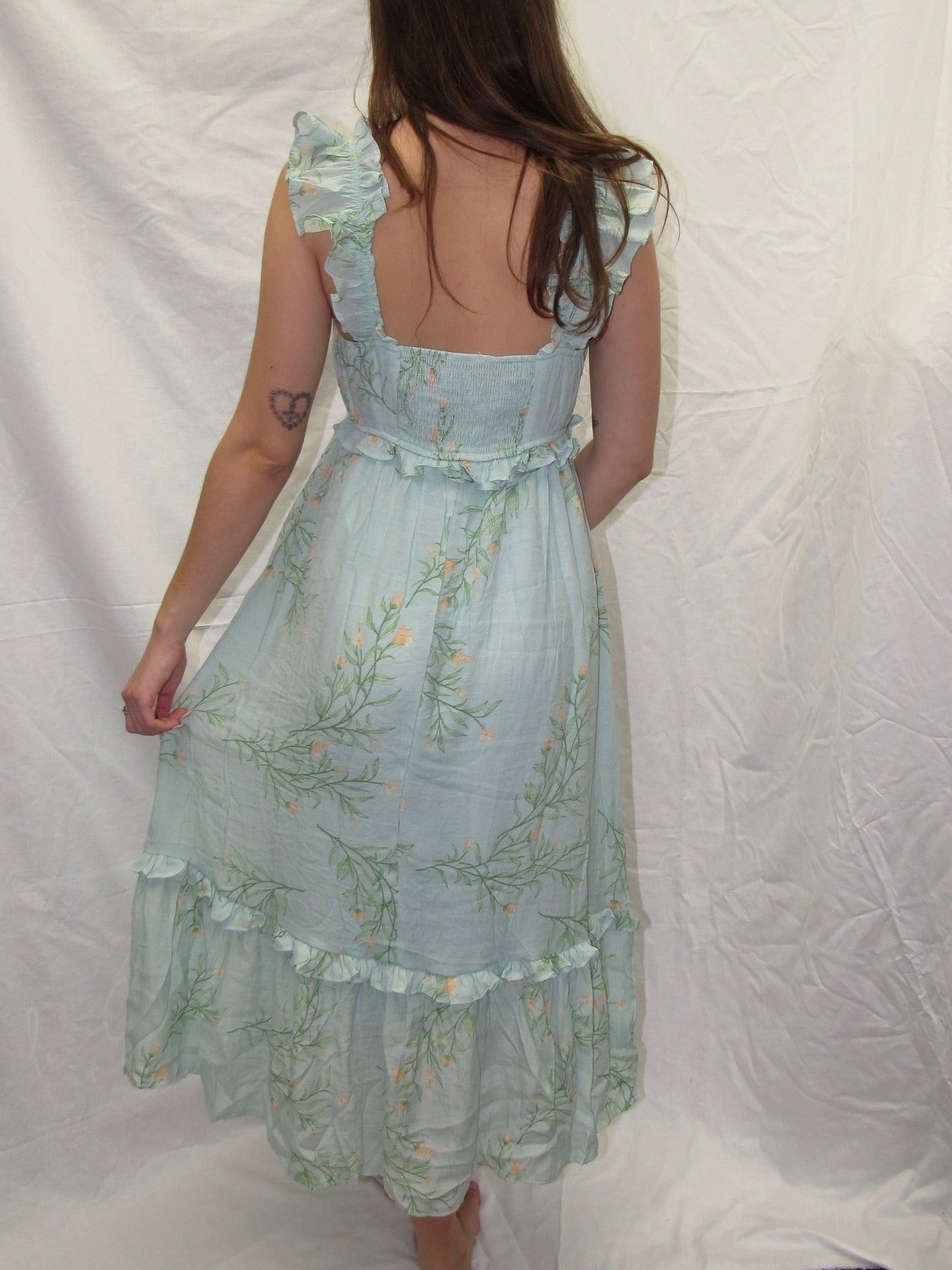 Stella Poppy Flower Maxi Dress