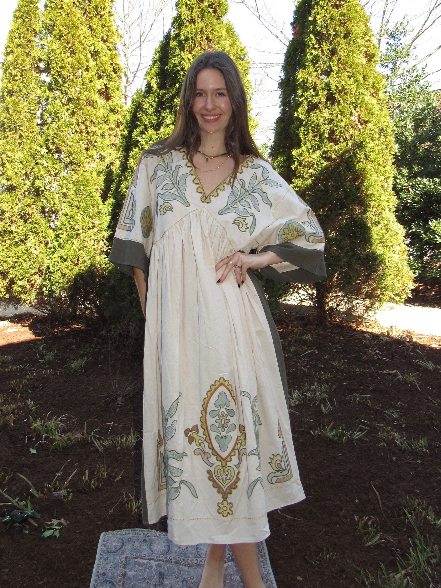 Tropical Gypsy Maxi Dress