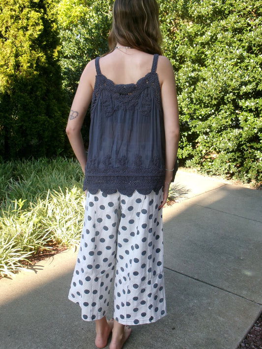 Ellie Crochet Tank
