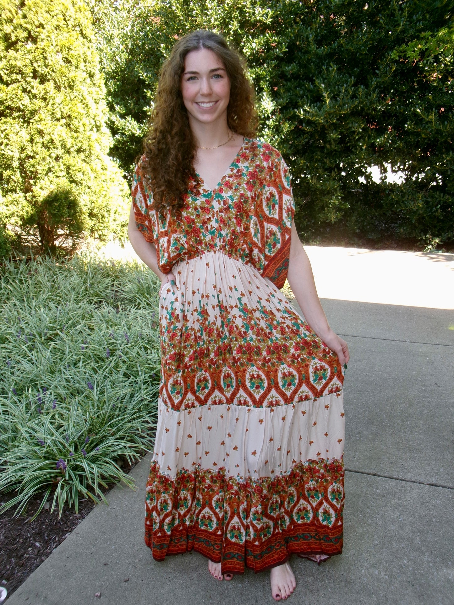 Rainey Fall Floral Dress