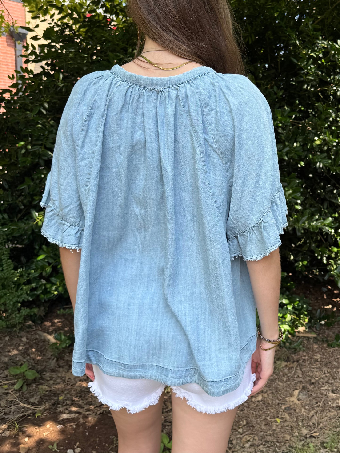 Prairie Gal Denim Top