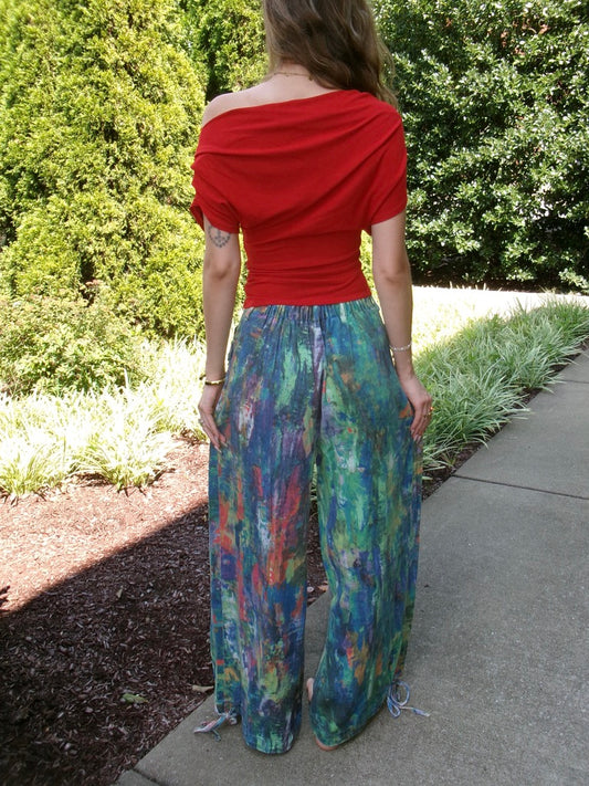 Casandra Slinky Off Shoulder Top