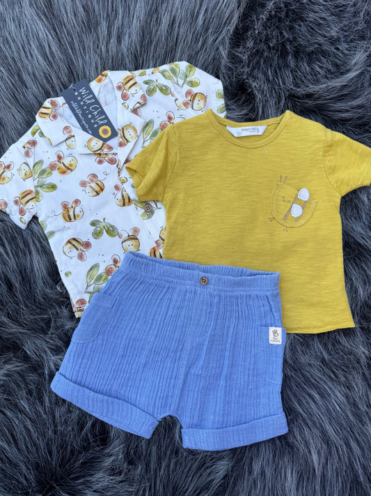 Lil Bumble Bee Boy Set