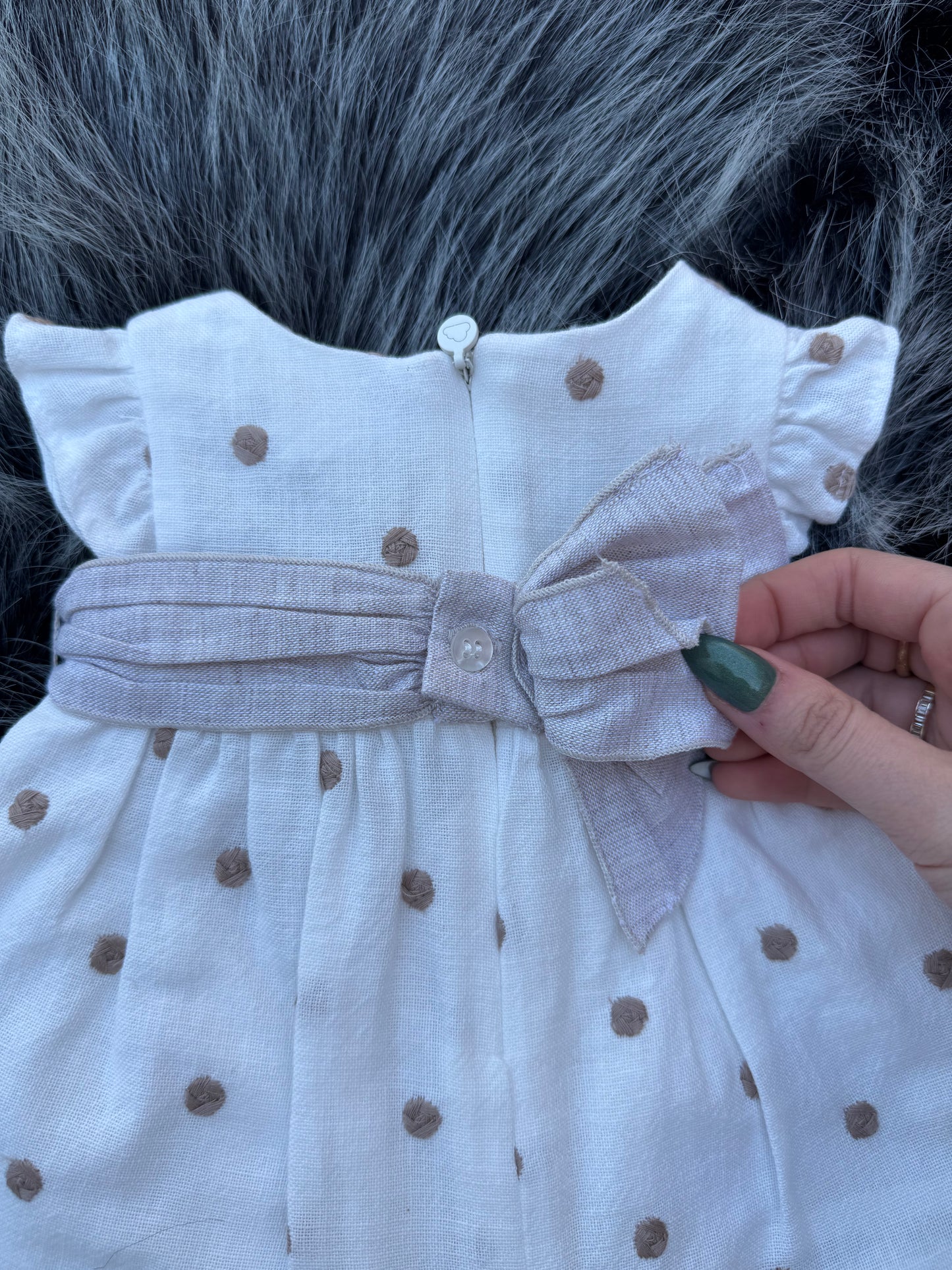 Lil Elena Dot Dress w/ Bloomers