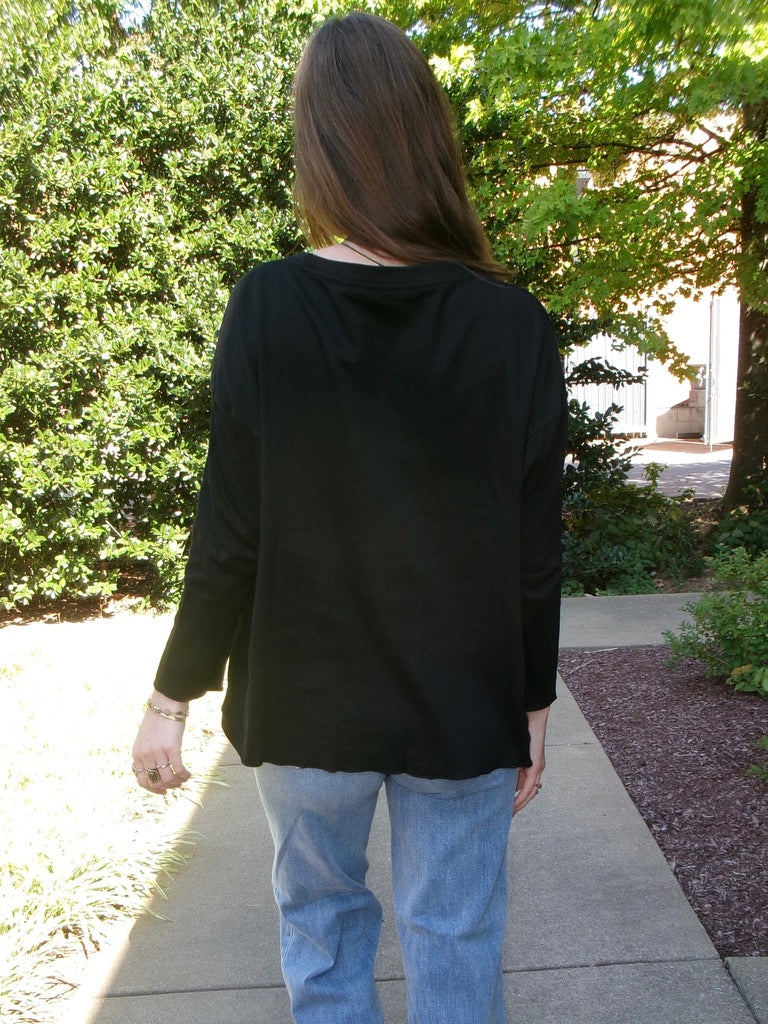 Elevated Crewneck Blouse