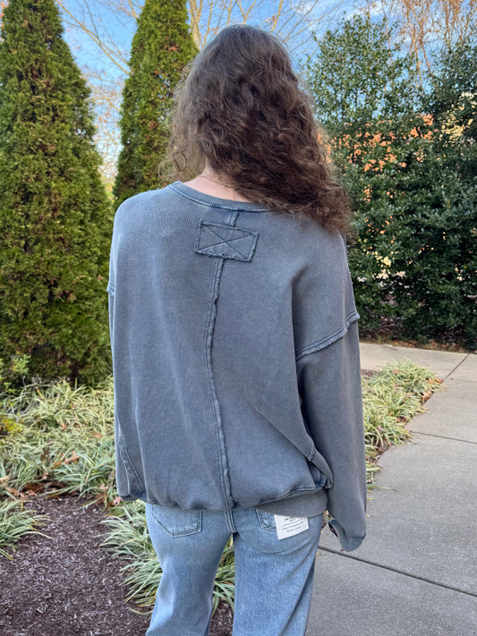 Madame Raspberry Crewneck