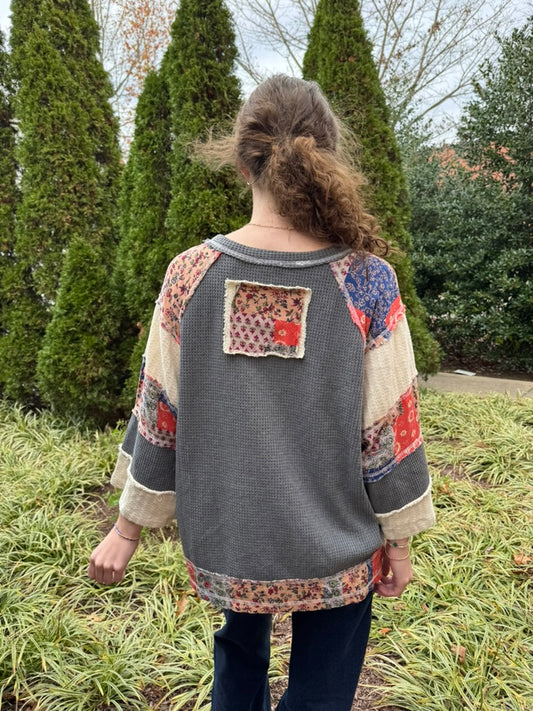 Peace It Up Patch Tunic