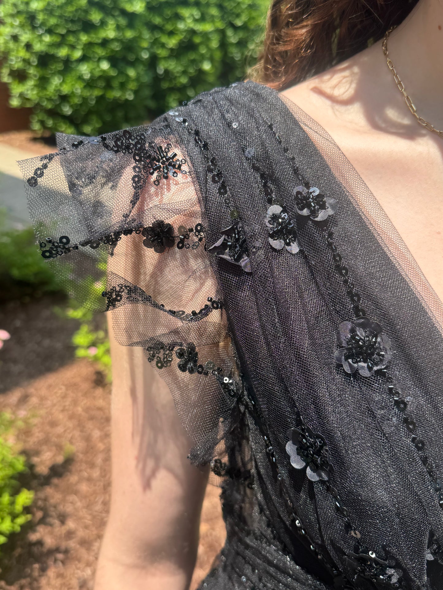 Midnight Shimmer Gown