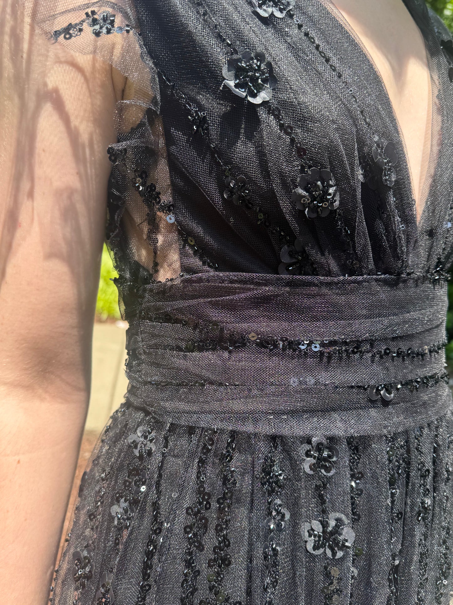 Midnight Shimmer Gown