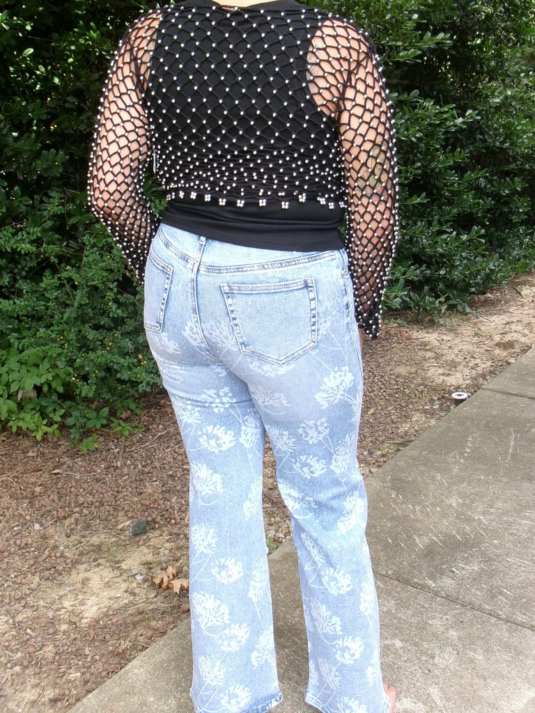 She's So Brat Beaded Net