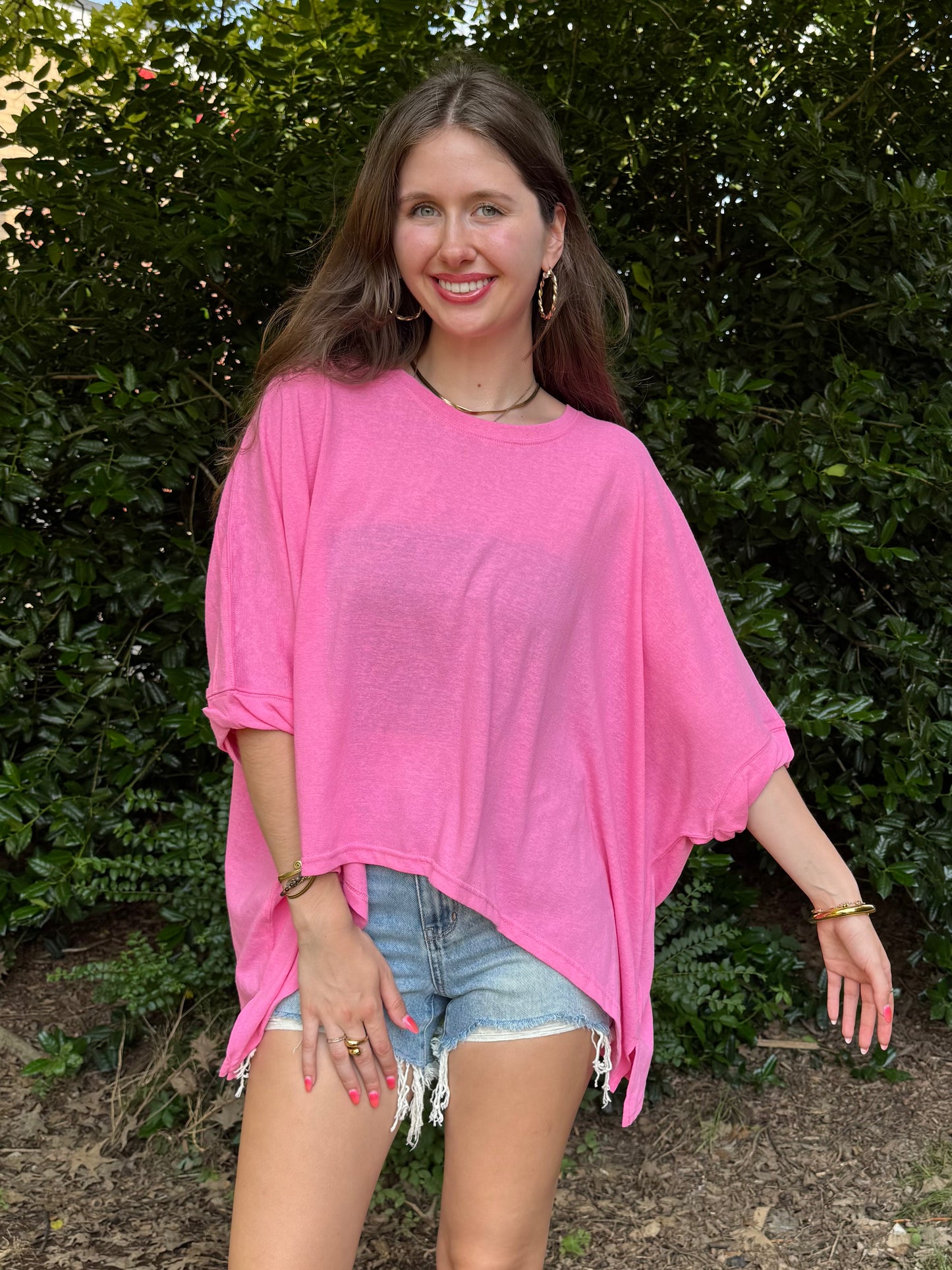 Loose Dolman Casual Tee
