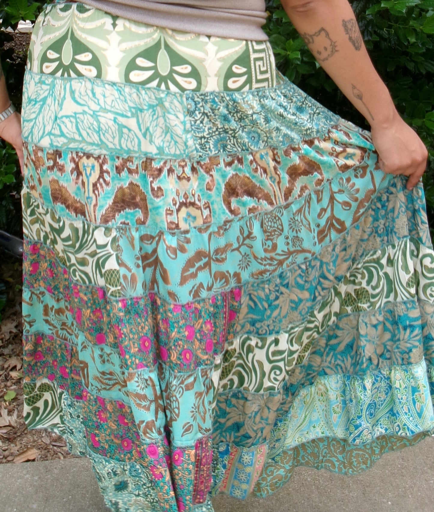 Sea Goddess Shimmer Skirt