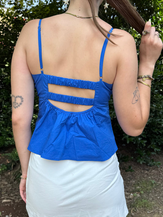 True Blue Sweetheart Tank