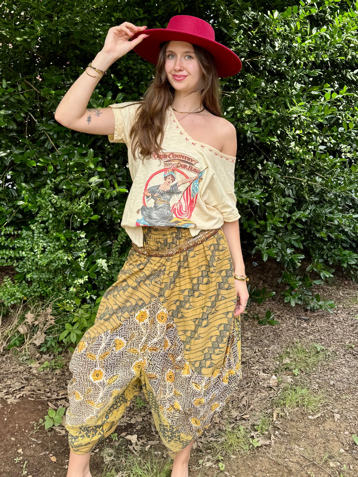 Our Country & Flag V Tee