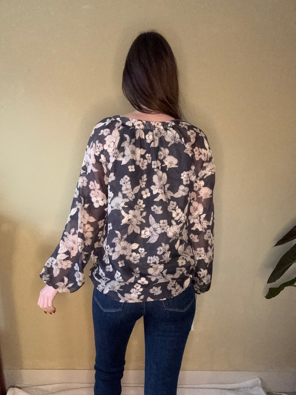 Dogwood Winter Blouse