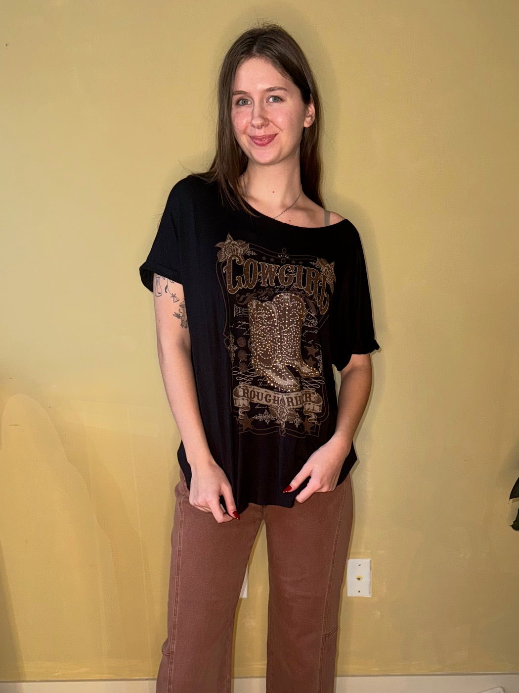 Rough Rider Rhinestone T-Shirt