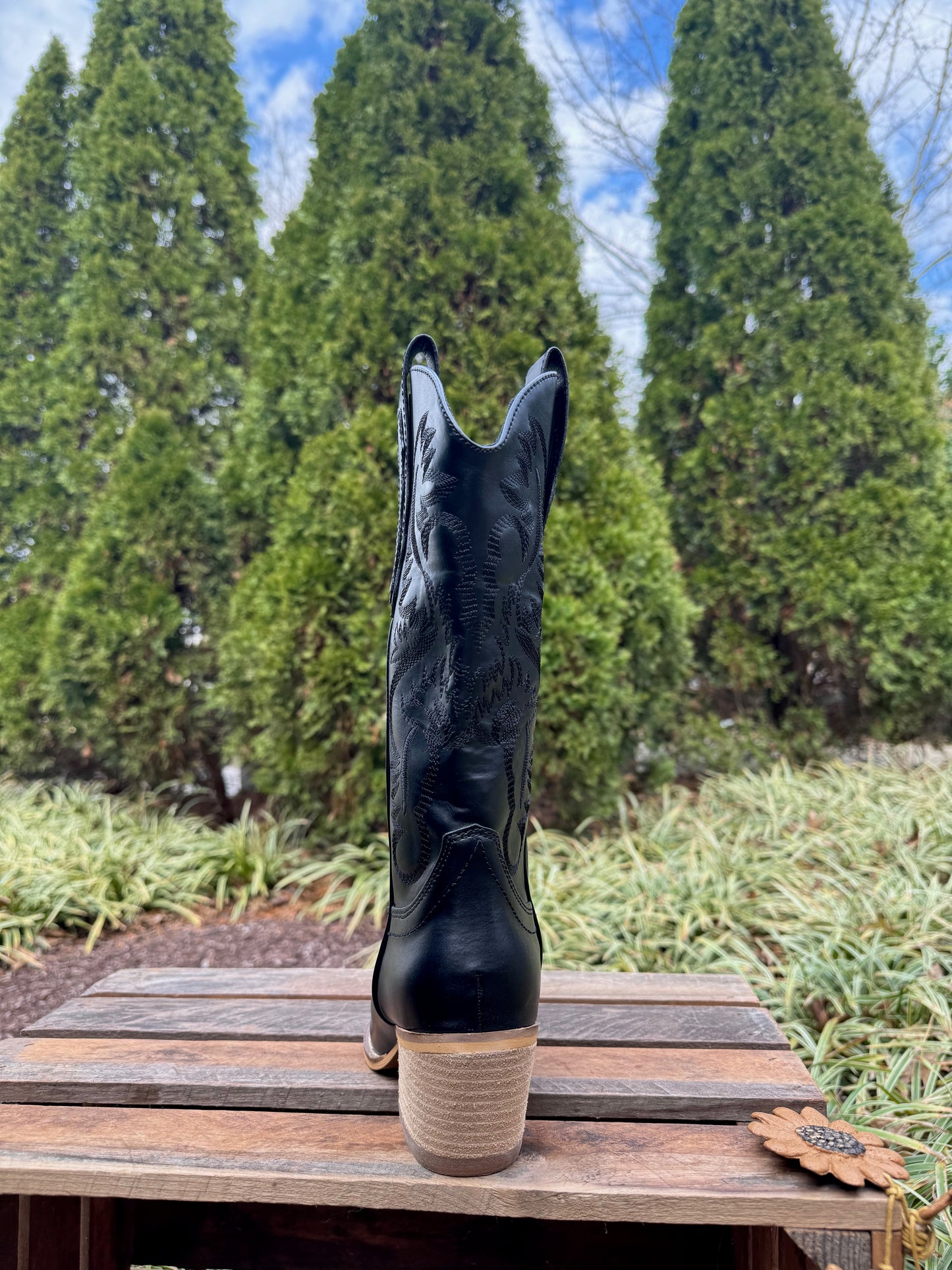 Black Beauty Cowgirl Boot