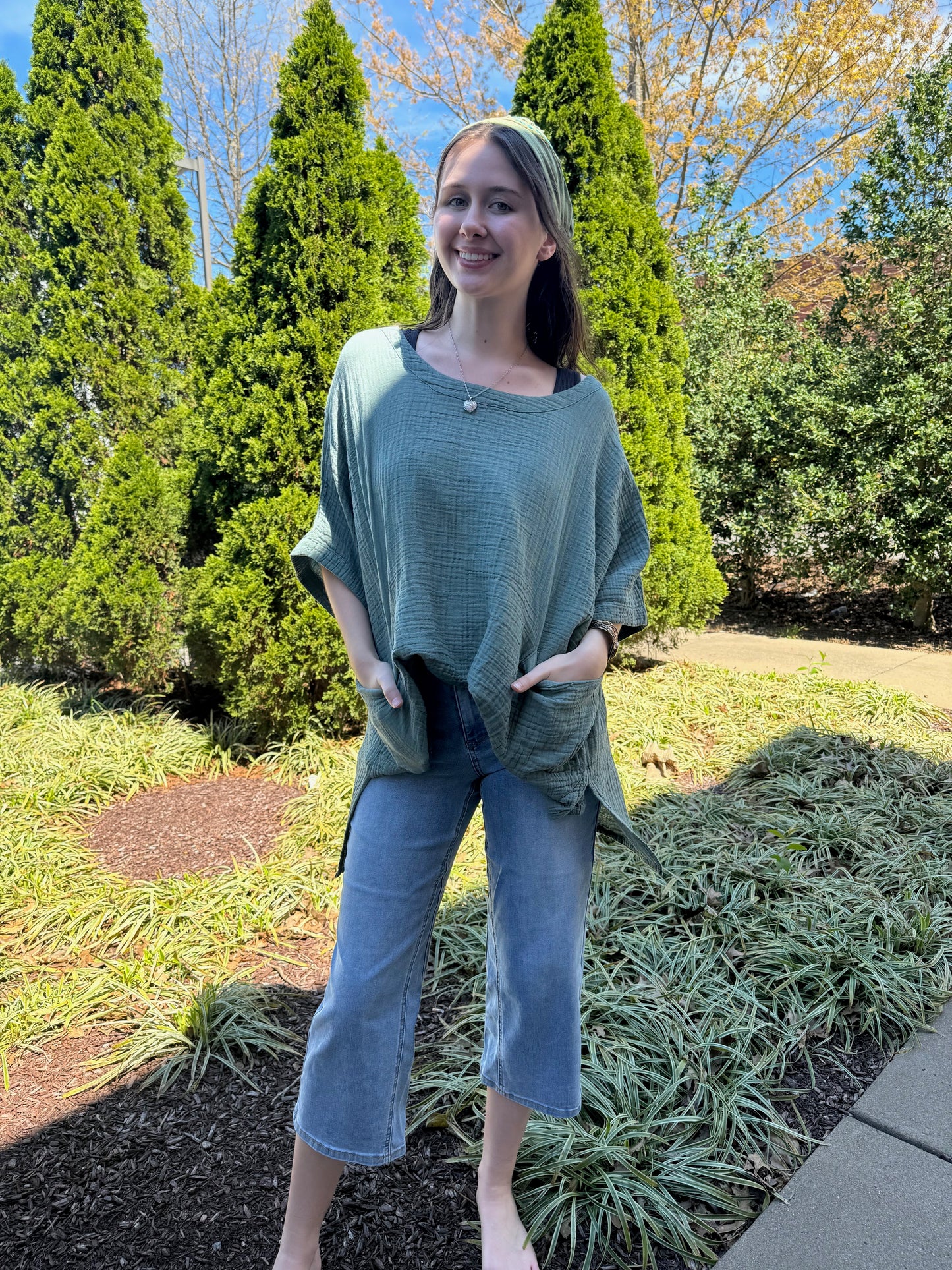 Heather Waffle Jumpsuit