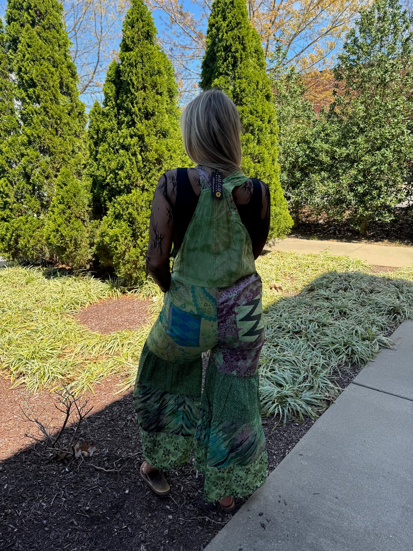 Fern Grove Patchwork Overall