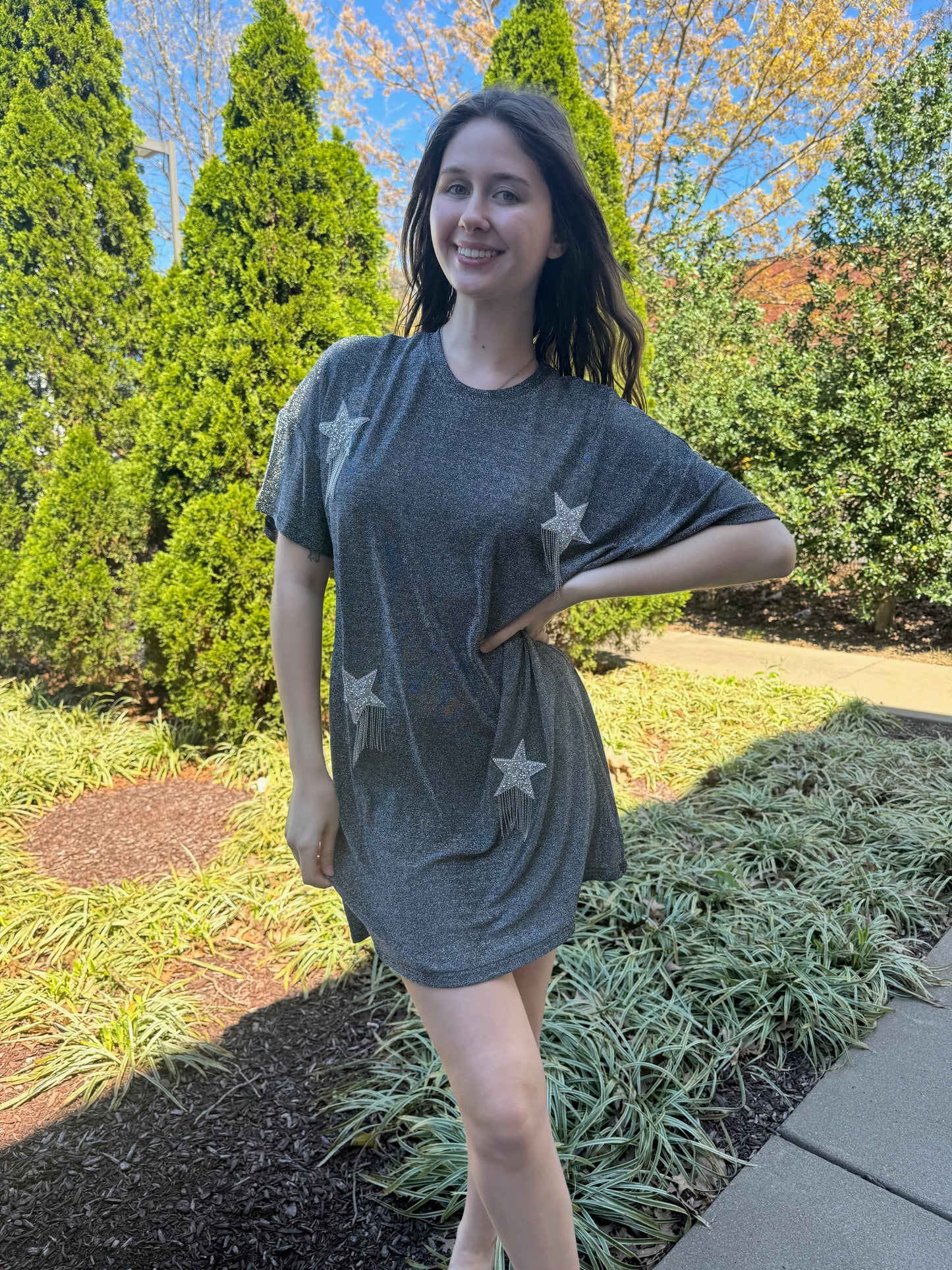 Light Up My Life Tee Dress