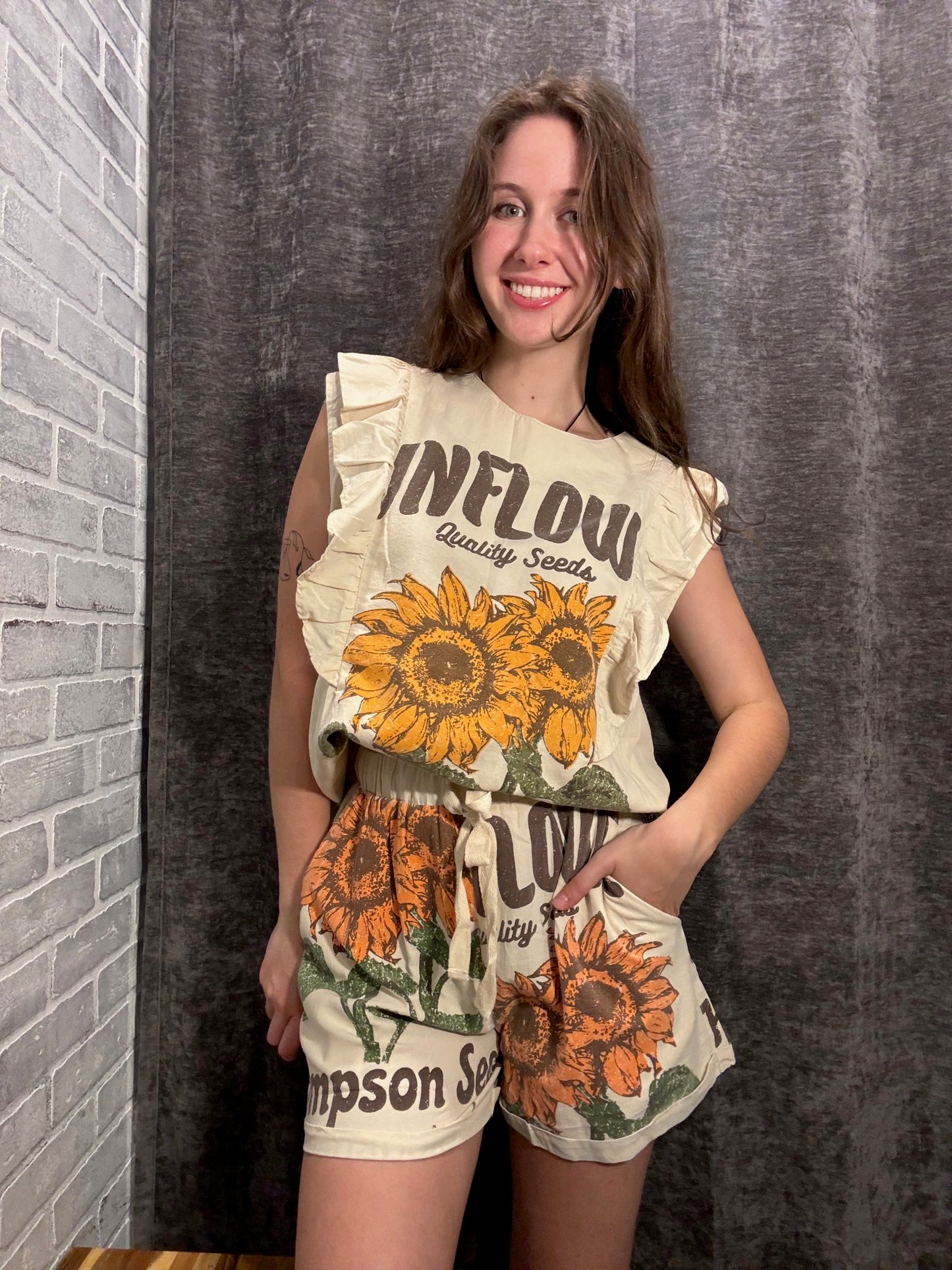 Local Fair Sunflower Shorts