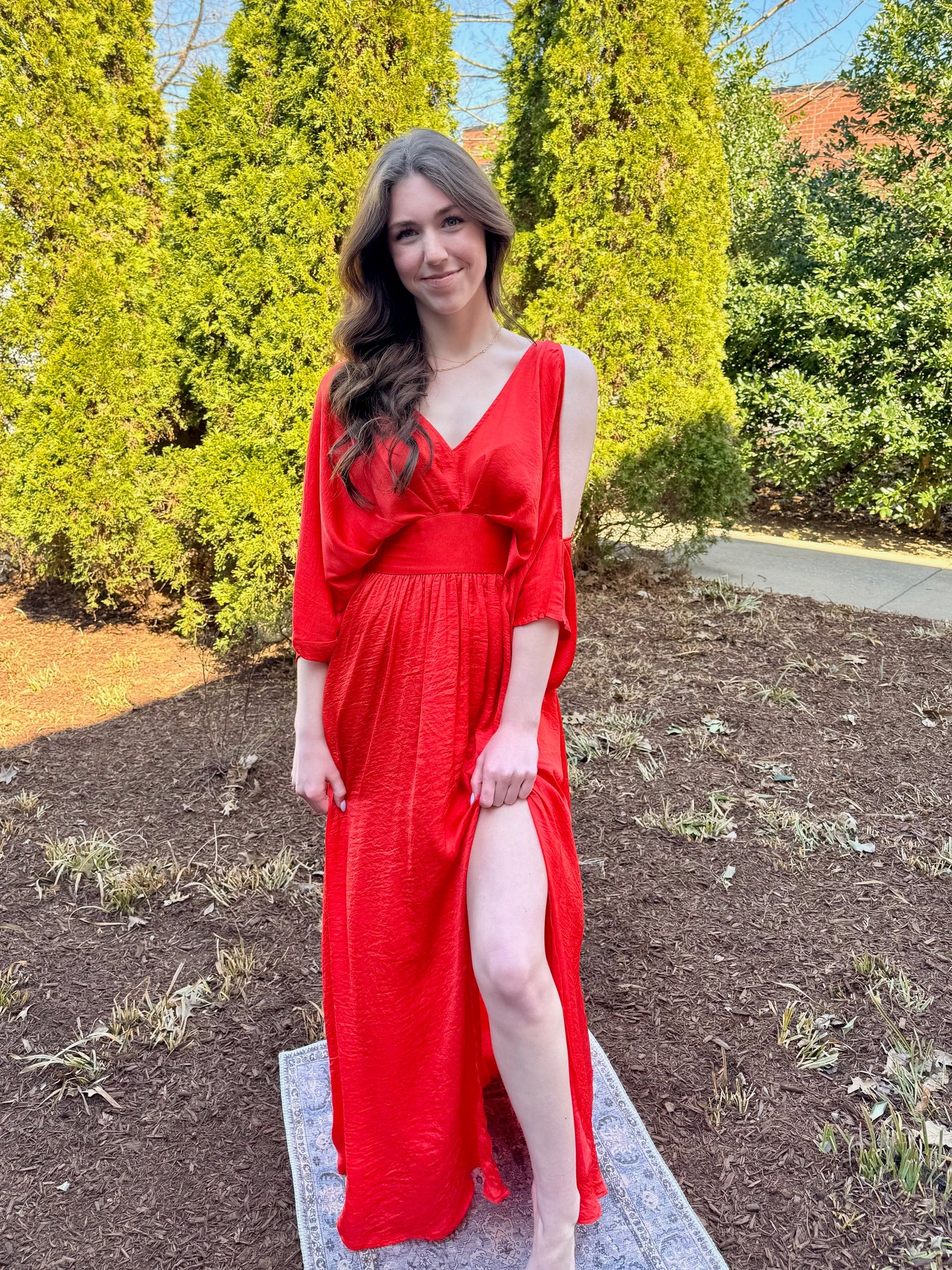 Sierra Open Sleeve Maxi Dress