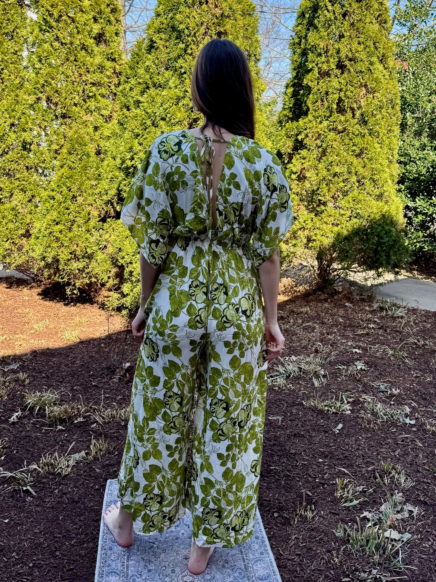 Ivy Leafed Kimono Jumper