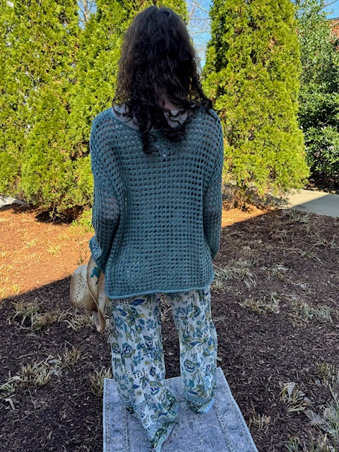 Holey Moley Net Sweater