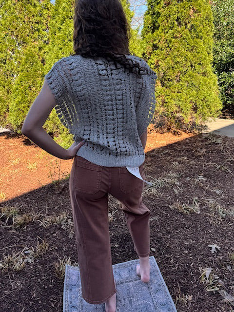 Memories Await Crochet Top