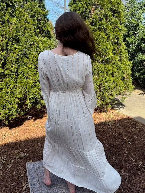 Indian Dreams Boho Maxi Dress