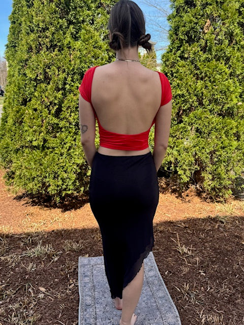 Kendall Open Back Tee