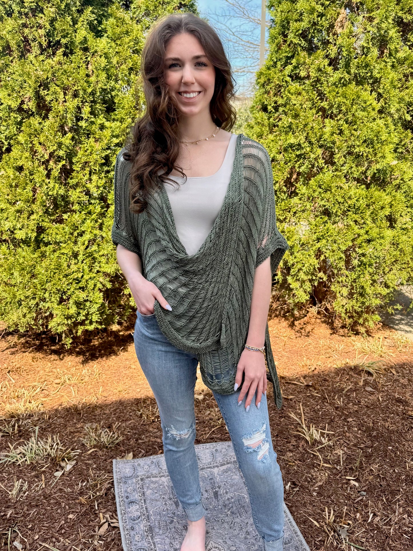 Deep Cowl Knit Sweater