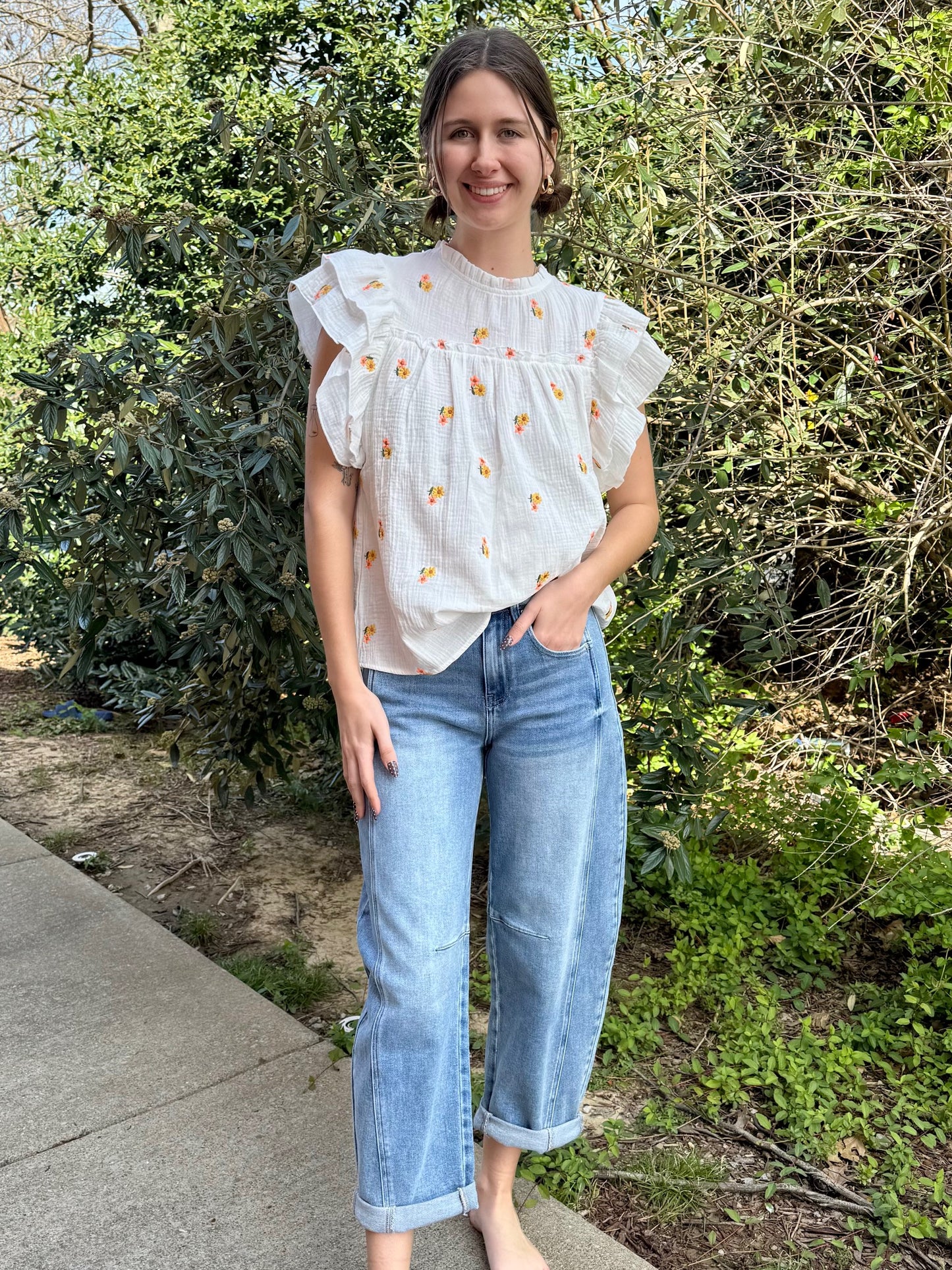 Daisy Babydoll Blouse